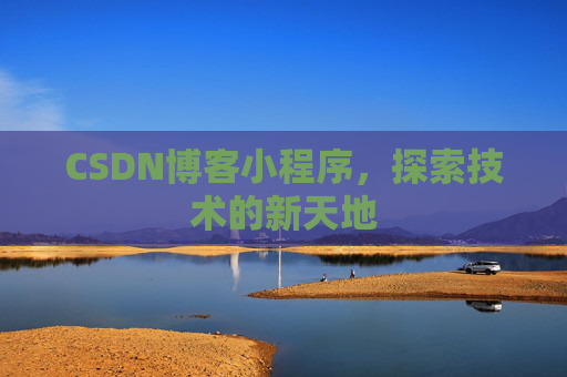 CSDN博客小程序，探索技术的新天地
